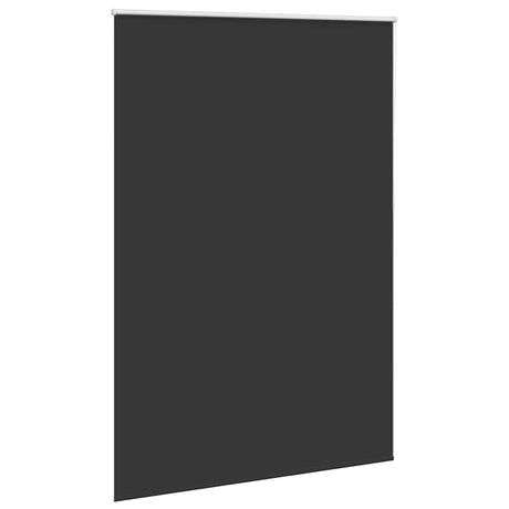 Vidaxl Roller Blind Blackout 140 x 230 cm schwarz