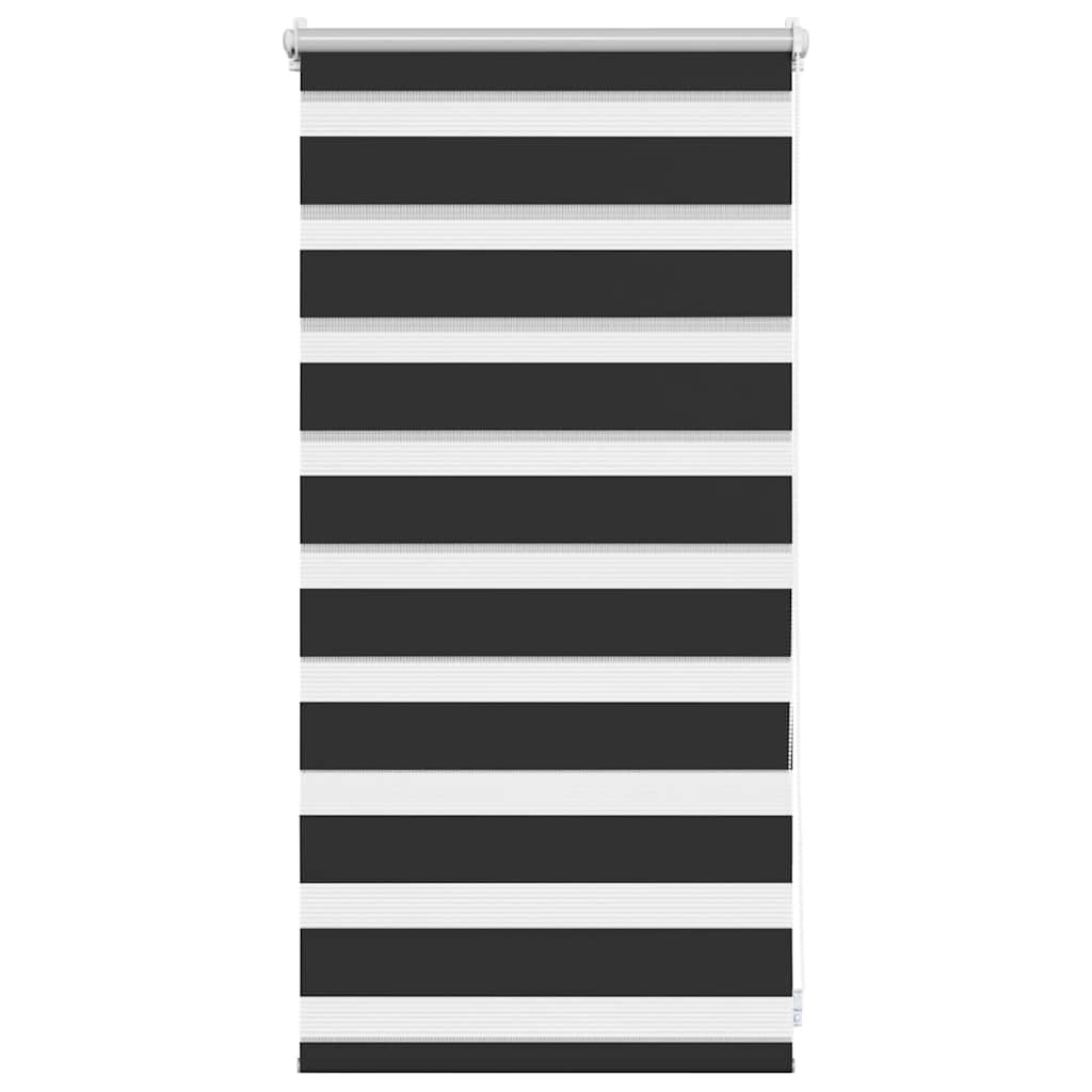Vidaxl Duo Roller Blind 40x100cm schwarz