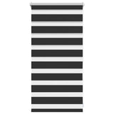 Vidaxl Duo Roller Blind 40x100cm schwarz