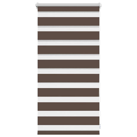 Vidaxx Duo-Rollo 40x100cm Kaffeebraun