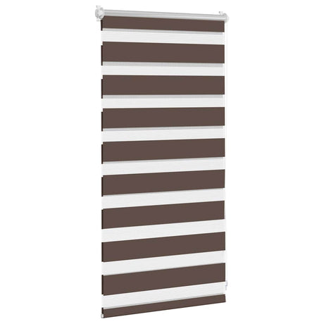 Vidaxx Duo-Rollo 40x100cm Kaffeebraun