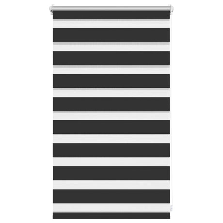 VidaXL Duo-Rollo 50x100cm schwarz