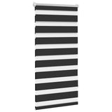 Vidaxl Duo Roller Blind 60x120cm Schwarz