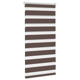 VidaXL Duo Rollo 60x120cm Kaffeebraun