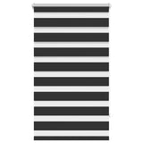Vidaxl Duo Roller Blind 70x120 cm schwarz