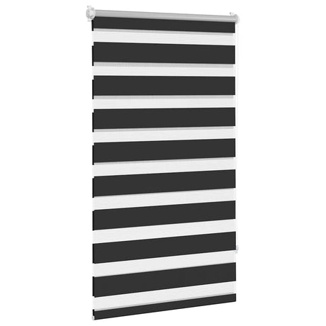 Vidaxl Duo Roller Blind 70x120 cm schwarz