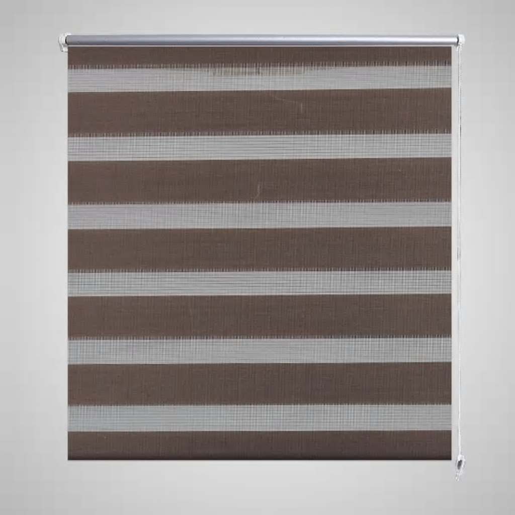 VidaXL Duo Rollo 70x120cm Kaffeebraun