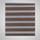 VidaXL Duo Rollo 70x120cm Kaffeebraun