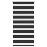 Vidaxl Duo Roller Blind 80x150 cm schwarz