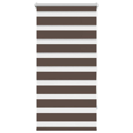 Vidaxl Duo Roller Blind 80x150 cm Kaffee braun