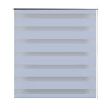 Vidaxl Duo Roller Blind 80x175cm Weiß