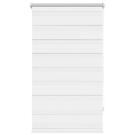 VidaXL Zebra-Rollo 90,9 x 150 cm, Stoffbreite 86,7 cm, Weiß
