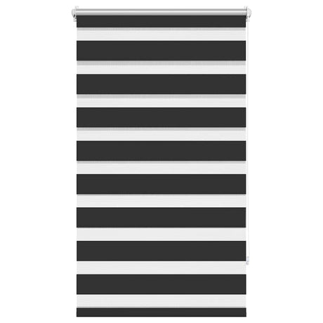 VidaXL Duo Rollo 90x150cm Schwarz