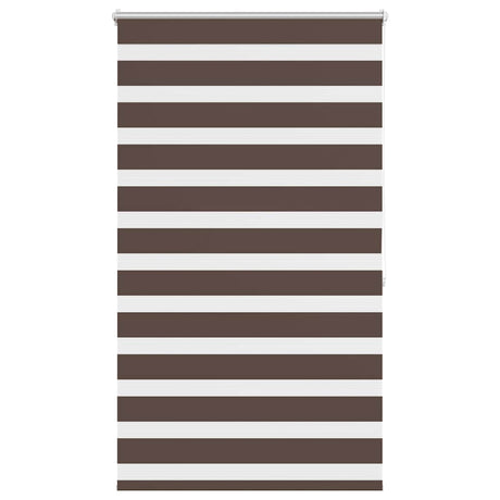 Vidaxl Duo Roller Blind 100 x 175 cm Kaffee Braun