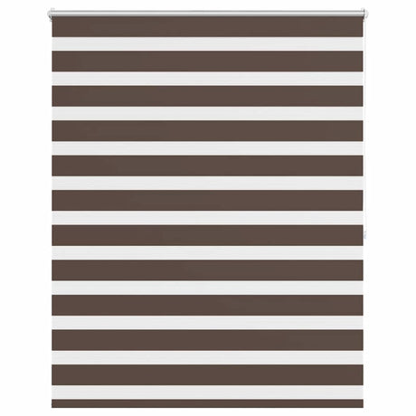 Vidaxl Duo Roller Blind 120 x 175 cm Kaffee Braun