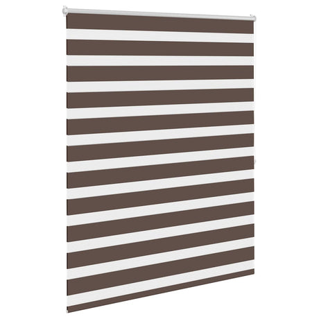 Vidaxl Duo Roller Blind 120 x 175 cm Kaffee Braun