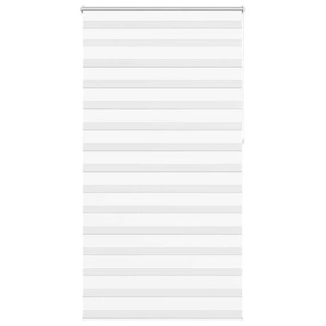 Vidaxl Duo Roller Blind 120 x 230 cm Weiß