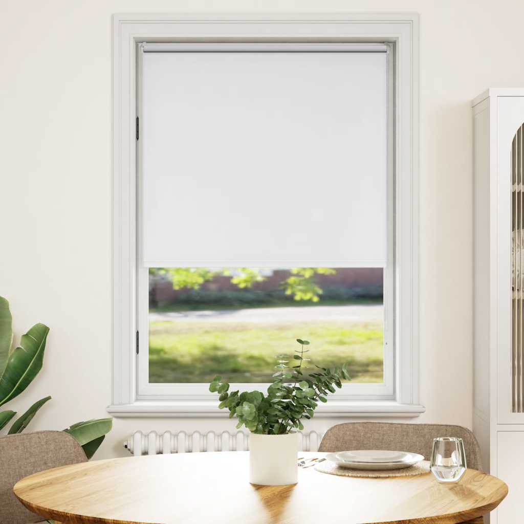 Vidaxx Verdunkelungsrollo 84,4 x 175 cm, Stoffbreite 80 cm, Weiß