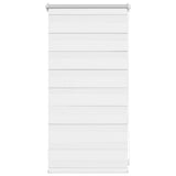 Vidaxl Duo Roller Blind 40x100cm Weiß