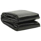 Vidaxl Poolfolie schwimmende rechteckige 10 x 5 m (schwarz)