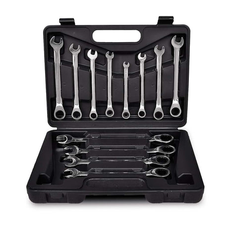 VIDAXL 12-teilige Ratschenschlüssel Set