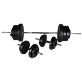 Vidaxl Barbellen Dumbbell Set 60,5 kg