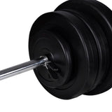 Vidaxl Barbellen Dumbbell Set 60,5 kg