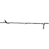 Vidaxl LED Light Cord Solar warmes Weiß