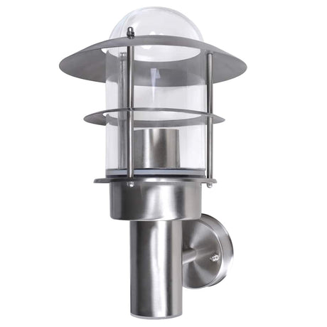 Vidaxl Wandlampe Edelstahl