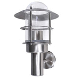 Vidaxl Wandlampe Edelstahl