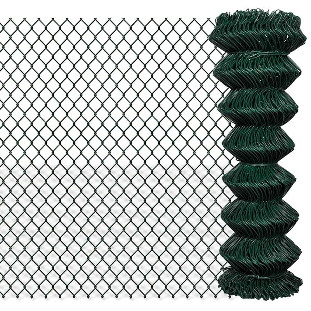 Vidaxl -Netzzaun 1,25x25 m Stahl
