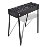 Vidaxl Charcoal Grill stehend Quadrat 75x28 cm