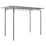 Vidaxl Stahl Rosenbogen 215 cm
