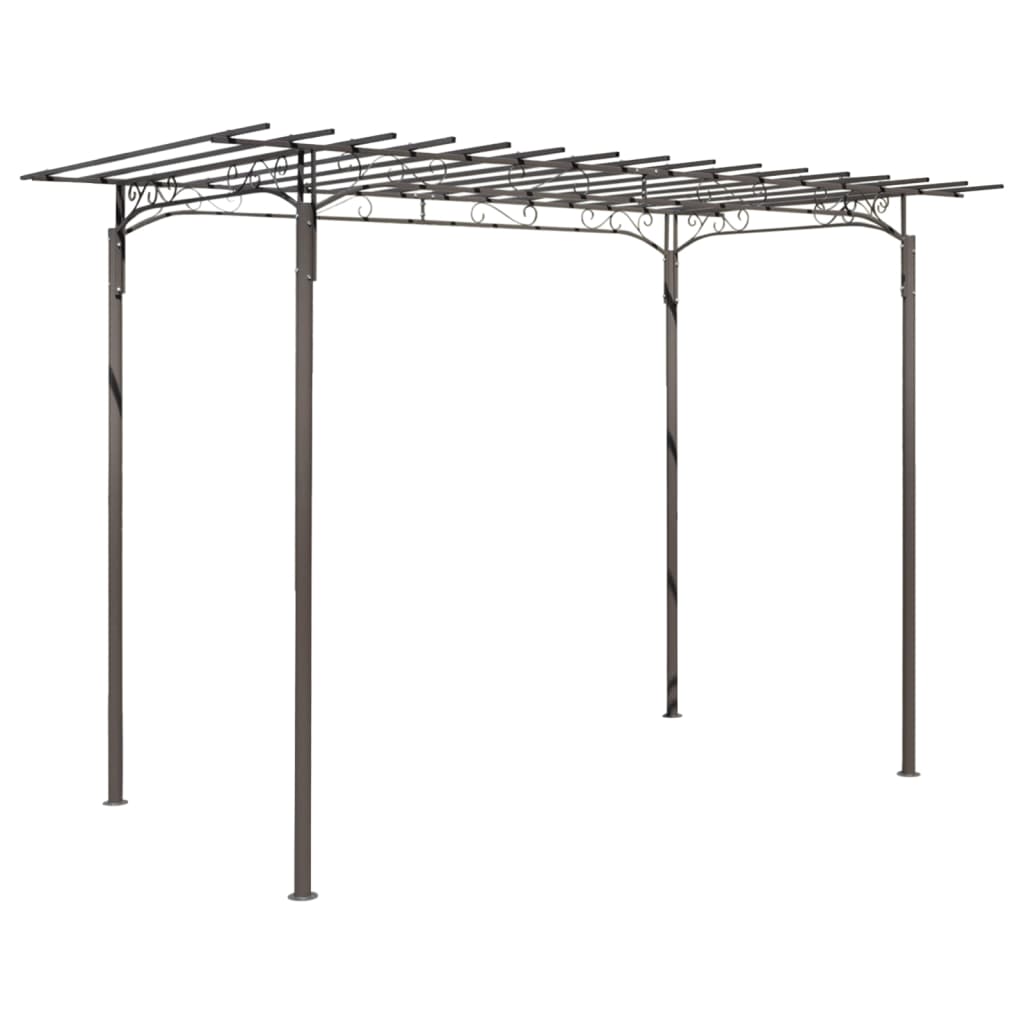 Vidaxl Stahl Rosenbogen 215 cm