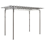 Vidaxl Stahl Rosenbogen 215 cm