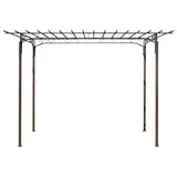 Vidaxl Stahl Rosenbogen 215 cm