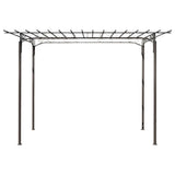 Vidaxl Stahl Rosenbogen 215 cm