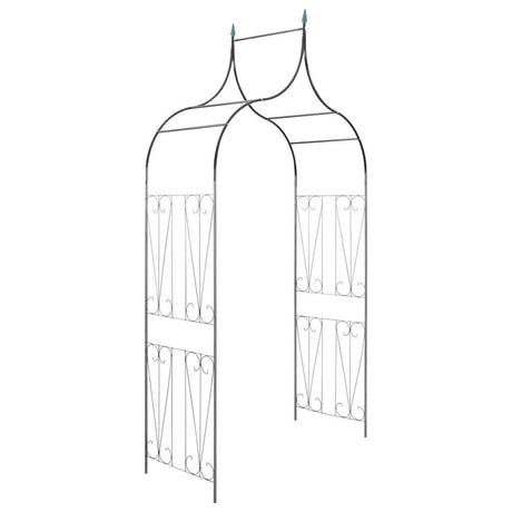 Vidaxl Garden Arch Spear Design dunkelgrün