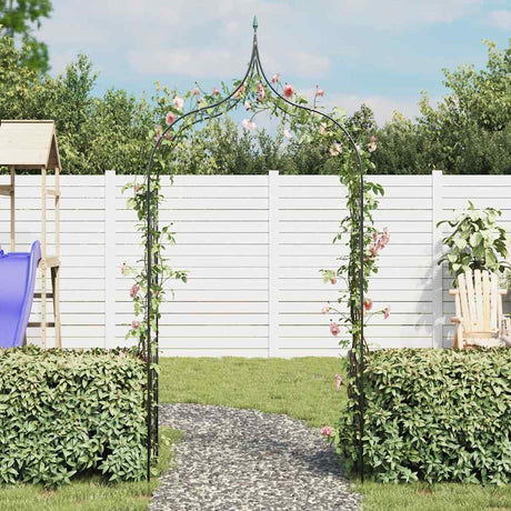 Vidaxl Garden Arch Spear Design dunkelgrün