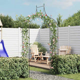 Vidaxl Garden Arch Spear Design dunkelgrün