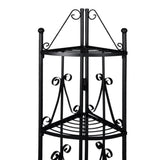 Vidaxl Hushy Plant Rack Romy (schwarz)