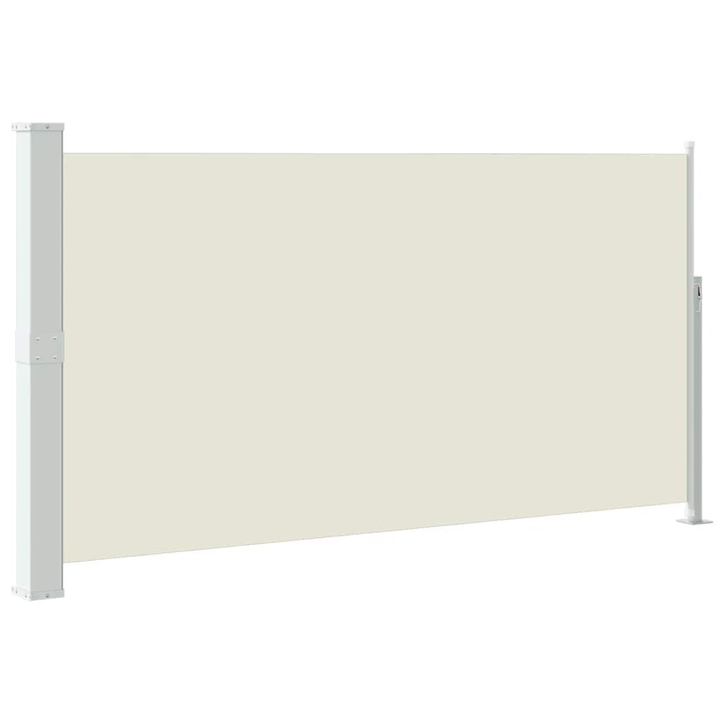 Vidaxl Wind Sonnenschutzmittel ausziehbar 160 x 300 cm cremefarben