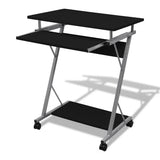 Vidaxl studenten computerbureau 60 x 40 x 74 cm (zwart)