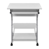 Vidaxl studenten computerbureau 60 x 40 x 74 cm (wit)