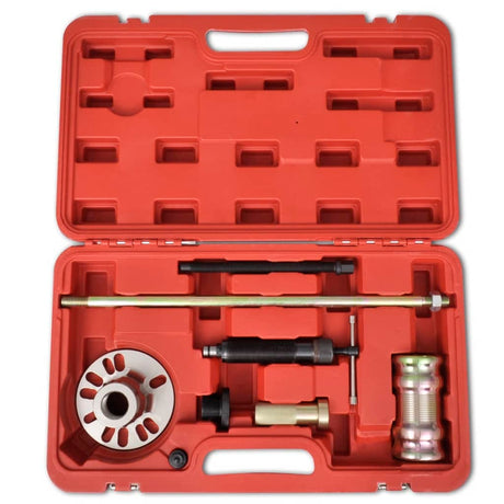 Vidaxl Hydraulikrad -Hub -Hub -Abzieher mit Hammerset 10 Tonnen