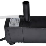 Vidaxl Aquariumfilterpumpe mit aktivem Kohlenstoff 600 l u u u