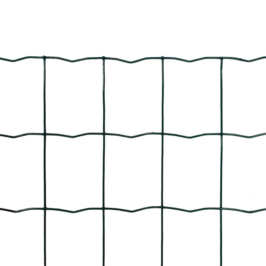 Vidaxl Euro HEK 10x1,0 m Stahlgrün
