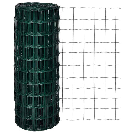 Vidaxl Euro HEK 25x1,0 m Stahlgrün