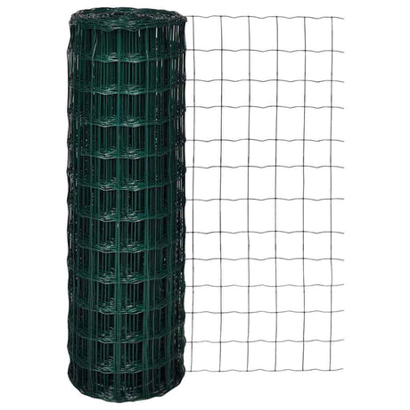 Vidaxl Euro HEK 25x1,2 m Stahlgrün