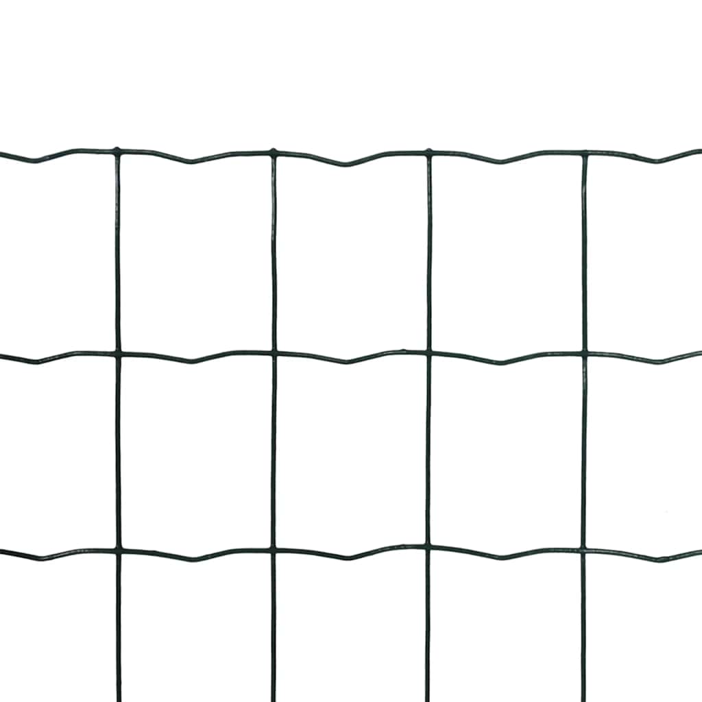 Vidaxl Euro HEK 10x1,5 m Stahlgrün